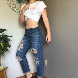 Vintage Hi-Rise American Eagle Mom Jeans